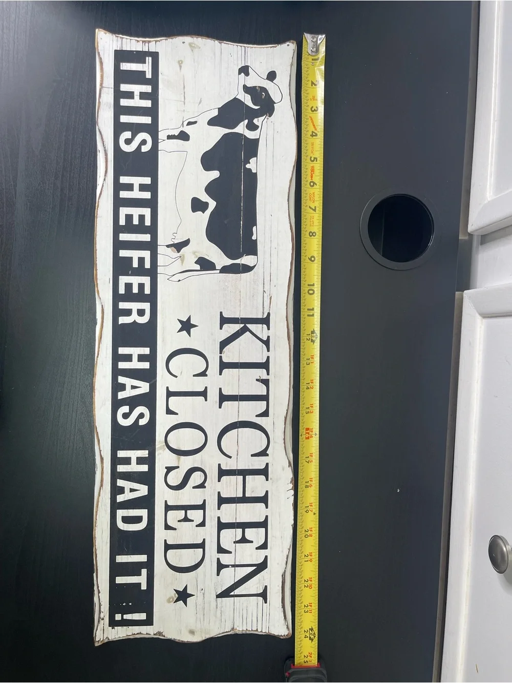 Rustic Wooden Kitchen Sign 